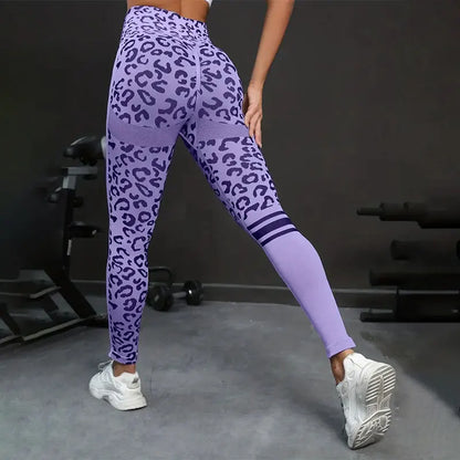 Sculpt and Flow Leggings - Leopard Print