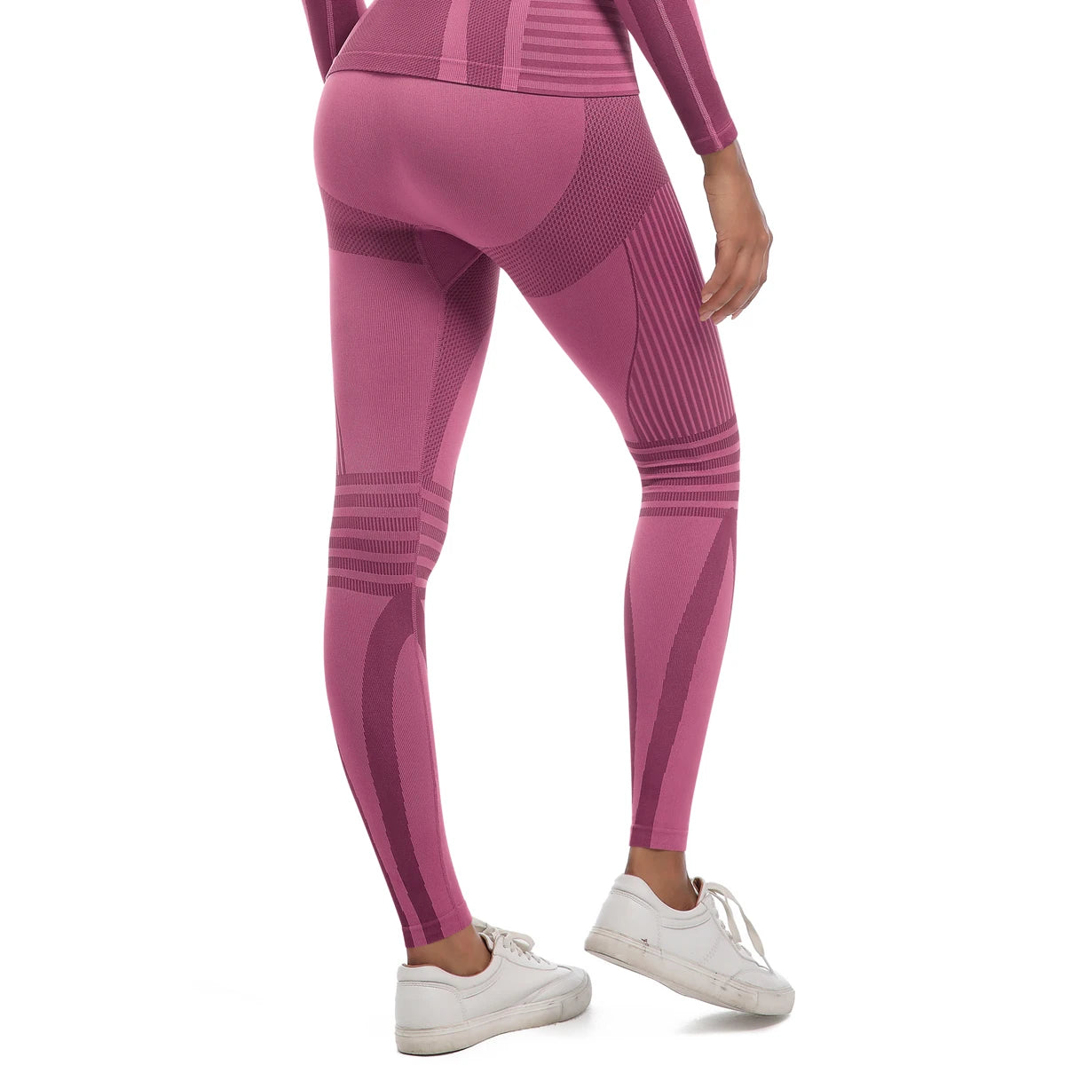 Contour Fit Leggings - Shaping Seamless Green