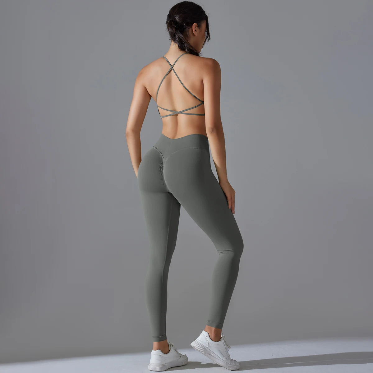 Women Yoga Sports Suit | Breathable Bra Leggings Set