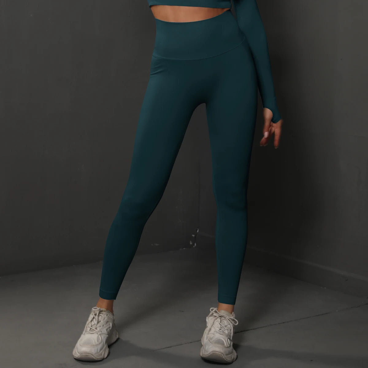Sculpt & Flow Leggings – High Waisted Seamless Fit