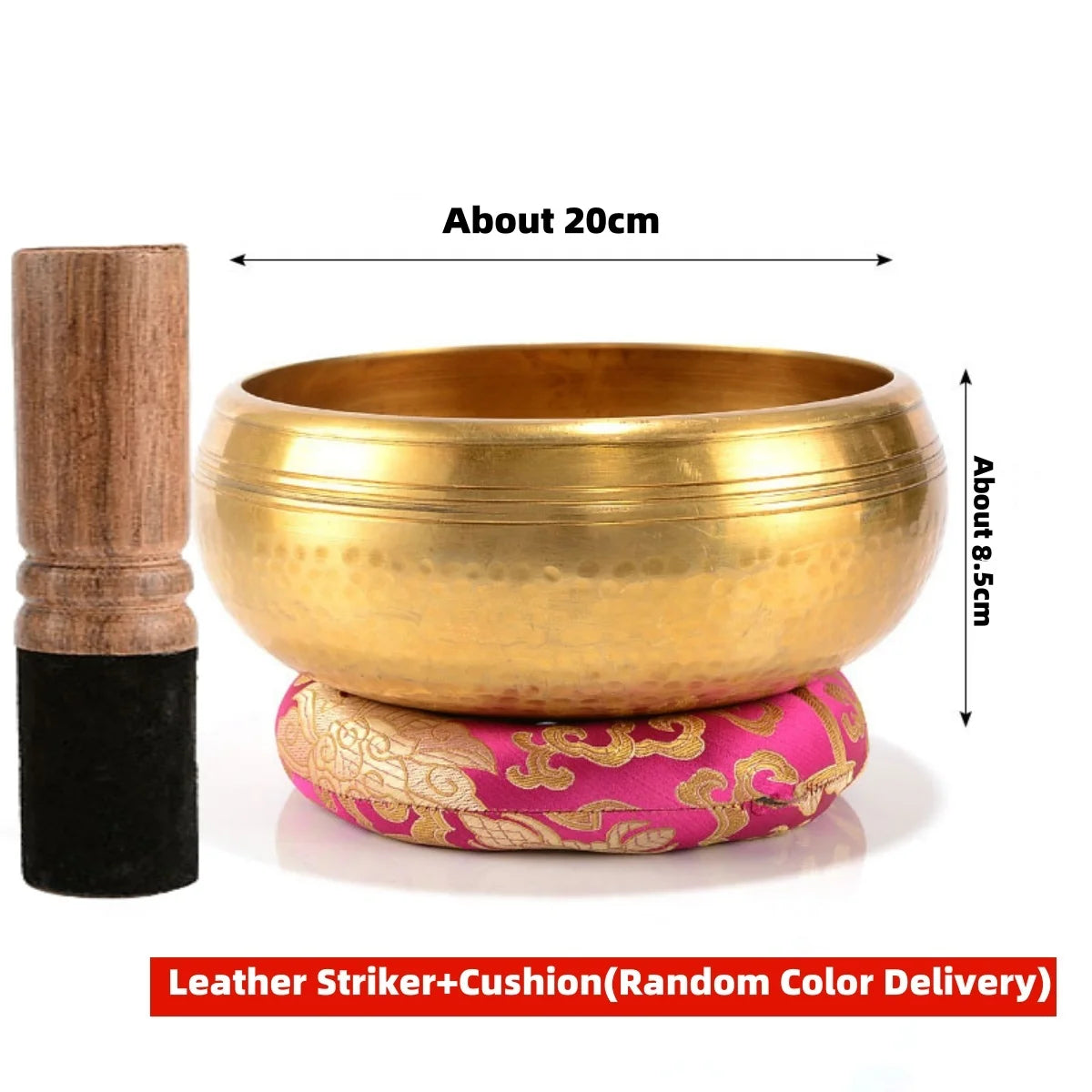 Tibetan Singing Bowl Set | Meditation Sound Bowl for Stress Relief