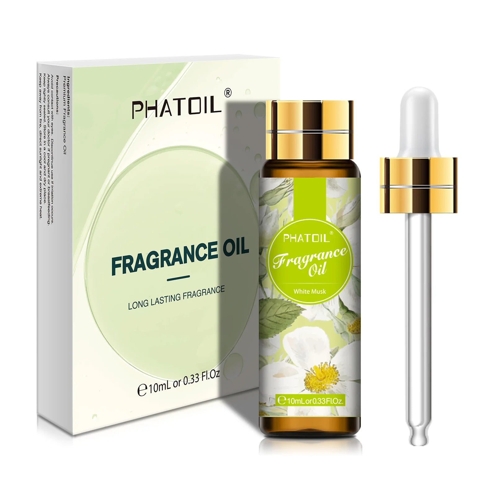 PHATOIL 10ml Fragrance Oil | Coconut Vanilla Aromatherapy Diffuser Oil