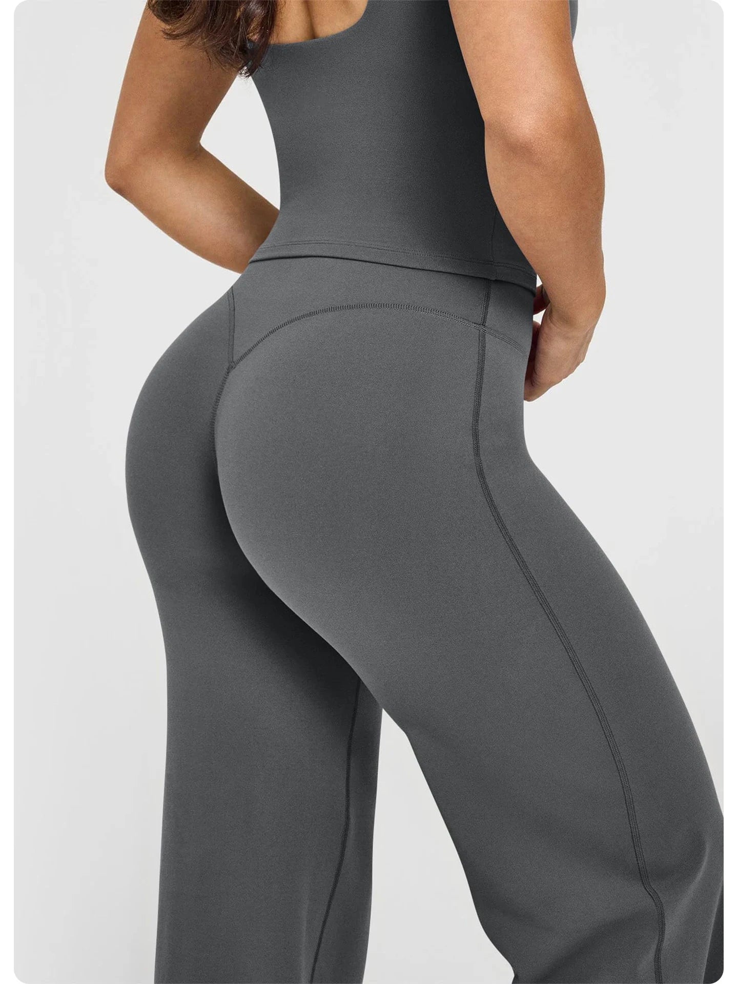 Sculpt & Flow Leggings - Tummy Control Wide Leg