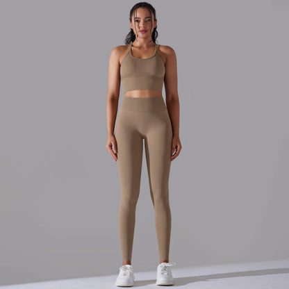 Curve & Flow Set - Brushed Fabric Moisture-Wicking