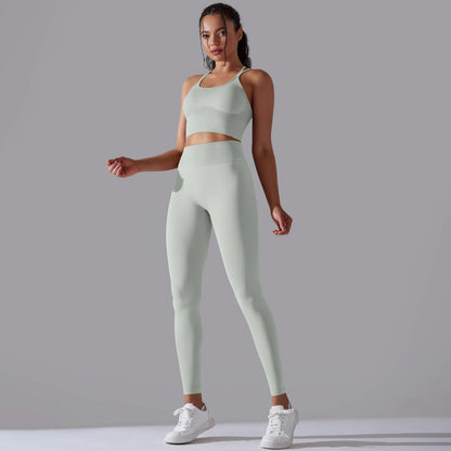 Curve & Flow Set - Brushed Fabric Moisture-Wicking