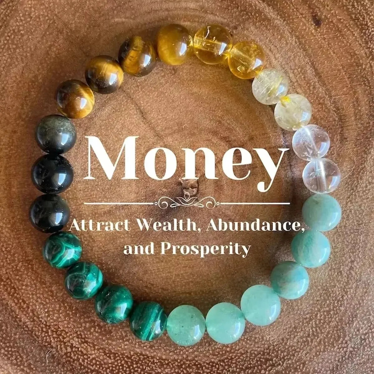 Energy Bracelets Set | Money, Protection & Self-Love Bracelets
