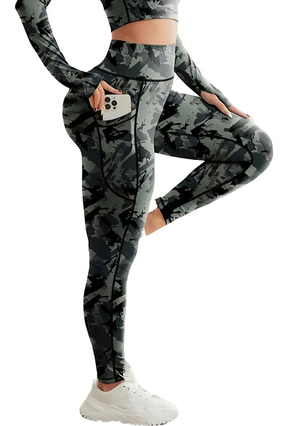Second Skin Leggings - Patchwork Print