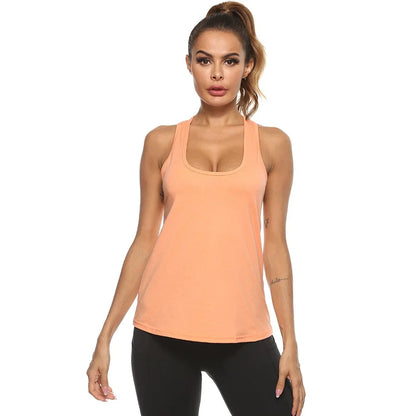 STOUREG Beauty Back Yoga Tank | Women’s Quick Dry Gym Top
