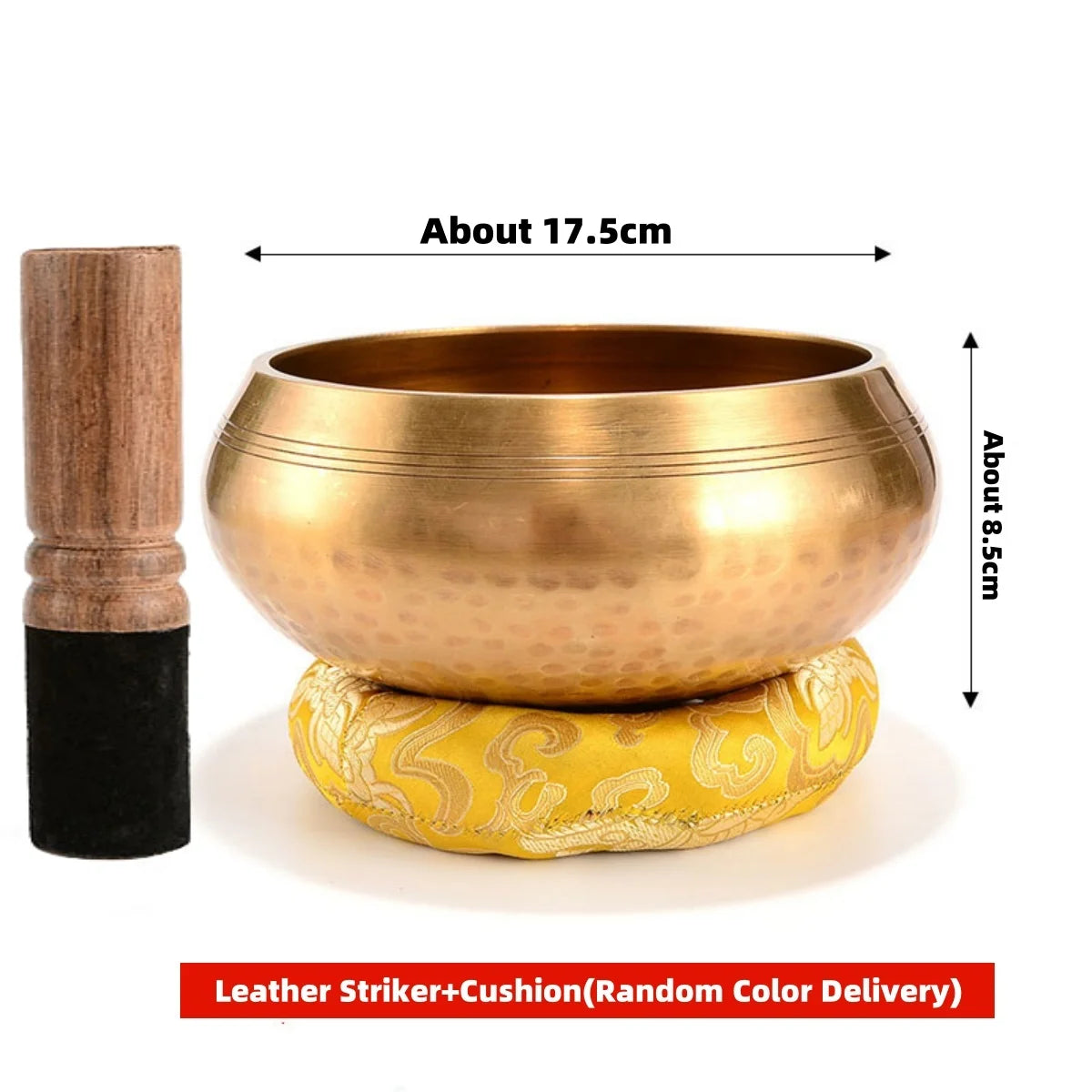 Tibetan Singing Bowl Set | Meditation Sound Bowl for Stress Relief