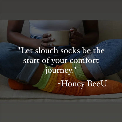 Essential Slouch Socks - White