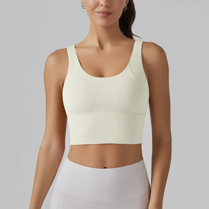 Women Athletic Sports Bra Shockproof Yoga Gym Running Workout Top