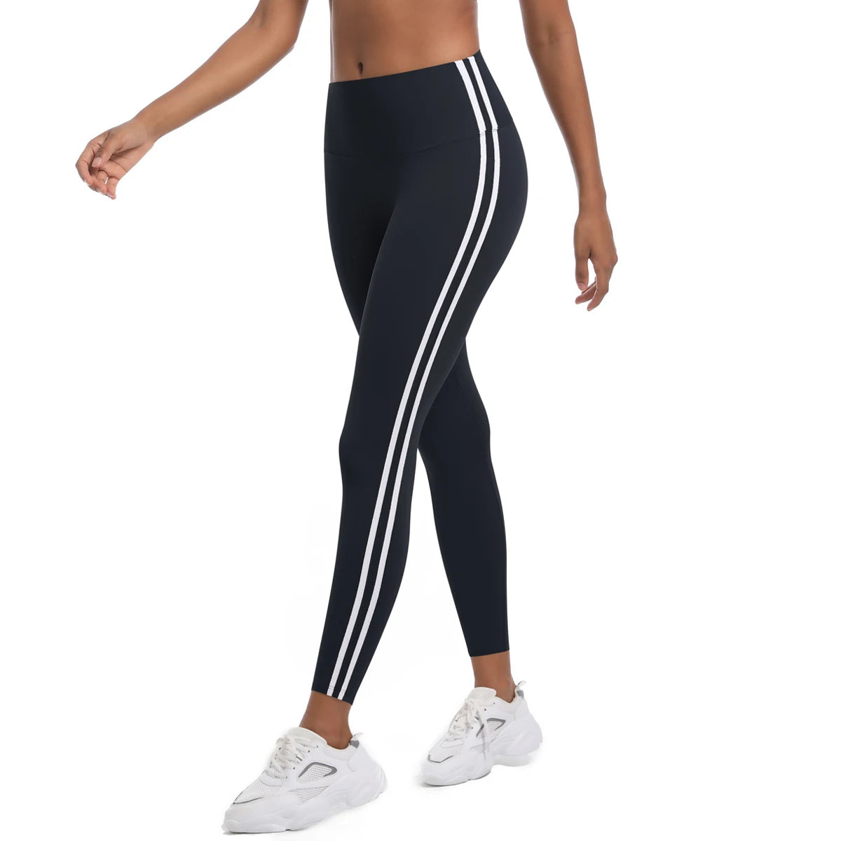 Second Skin Leggings - Athletic Striped