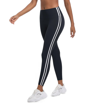 Second Skin Leggings - Athletic Striped