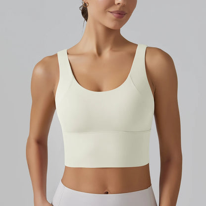 Women Athletic Sports Bra Shockproof Yoga Gym Running Workout Top