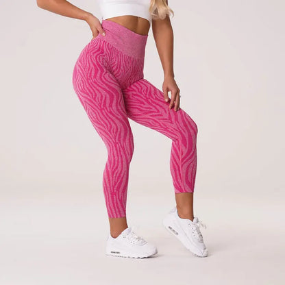 Sculpt & Flow - Performance Zebra Print