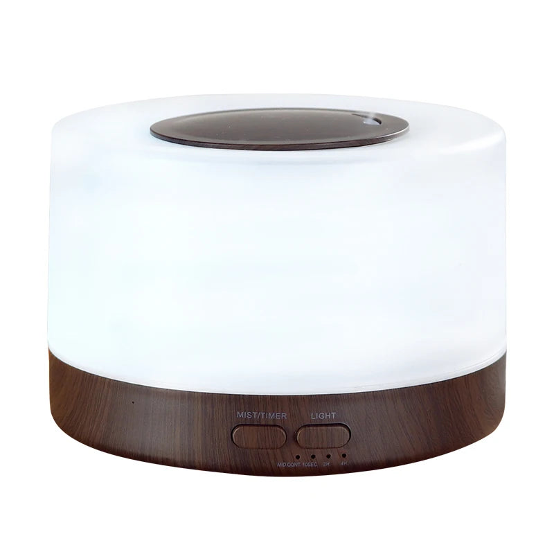 500ML Air Humidifier Essential Oil Diffuser | Mini Aroma Diffuser LED