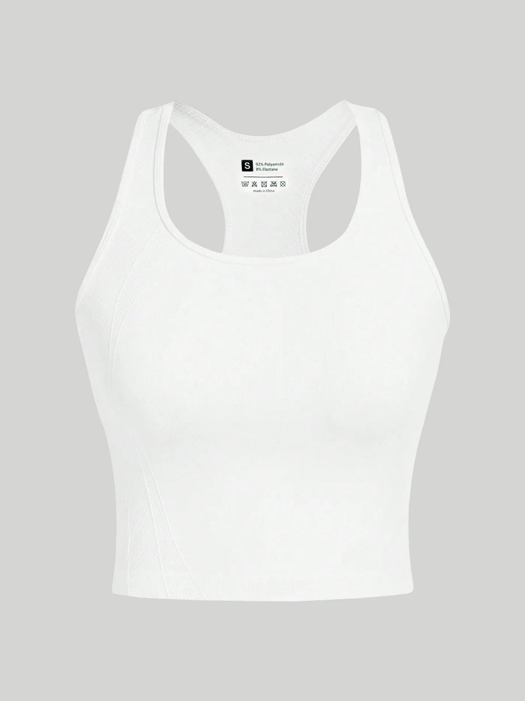 3 Pack Yoga Crop Tops | Seamless Gym Workout Tanks