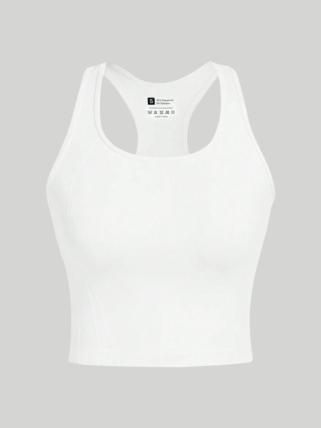 3 Pack Yoga Crop Tops | Seamless Gym Workout Tanks
