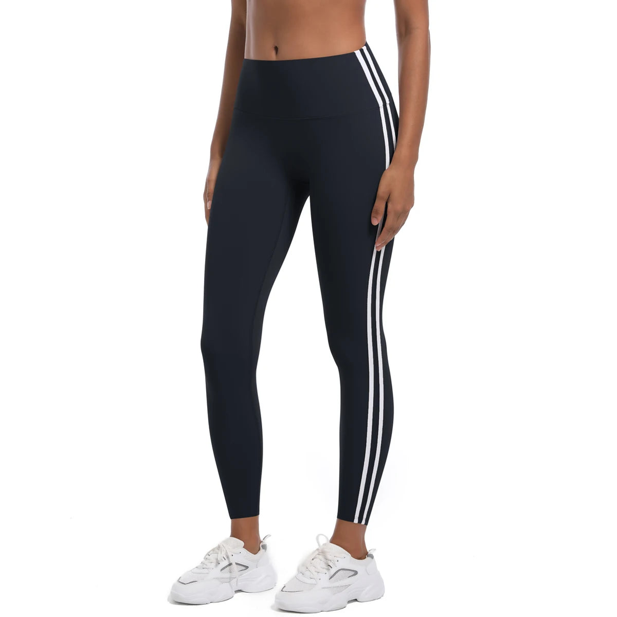 Second Skin Leggings - Athletic Striped