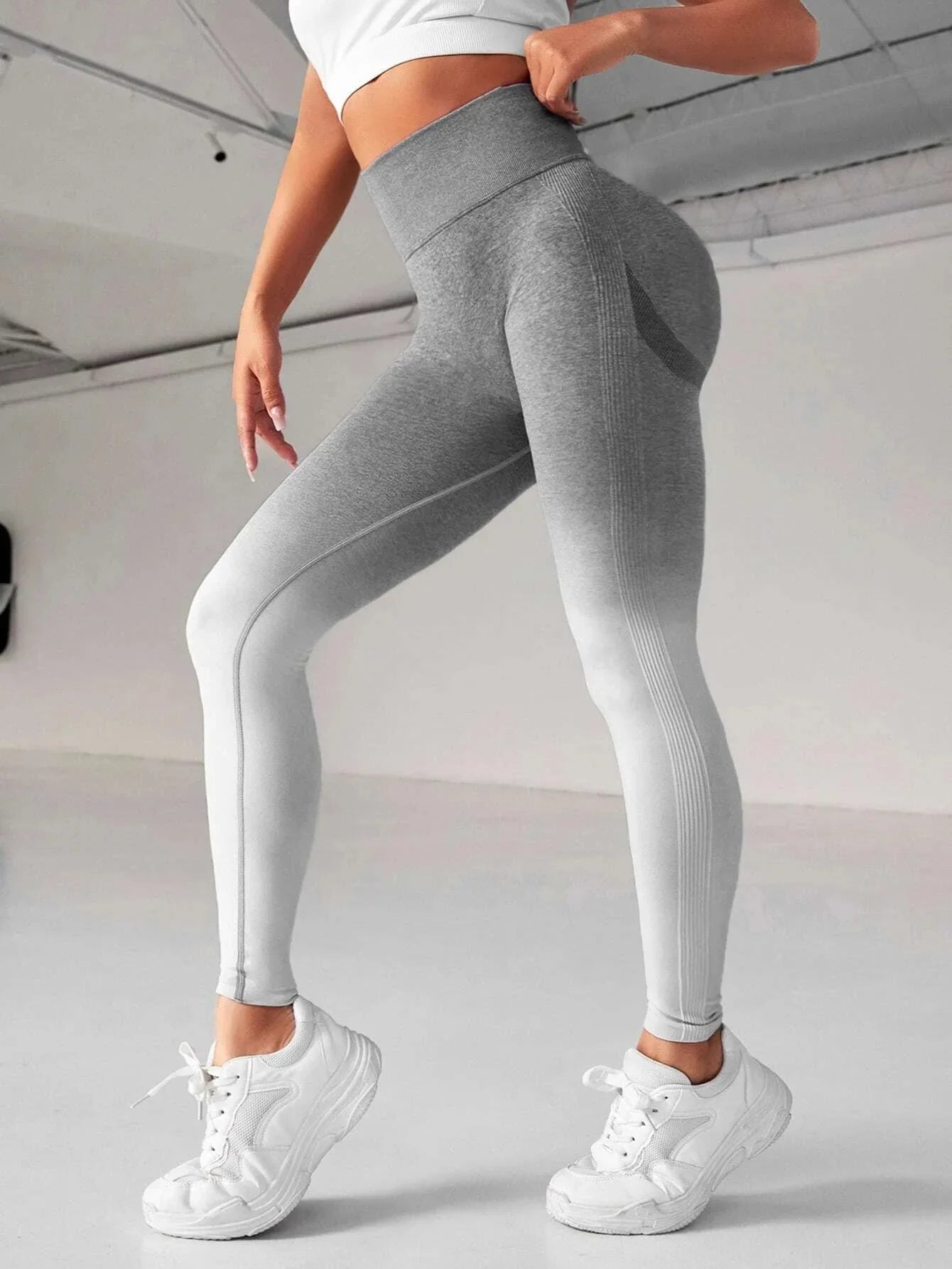 Contour Fit Leggings - Tummy Control Gradient