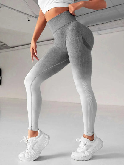 Contour Fit Leggings - Tummy Control Gradient