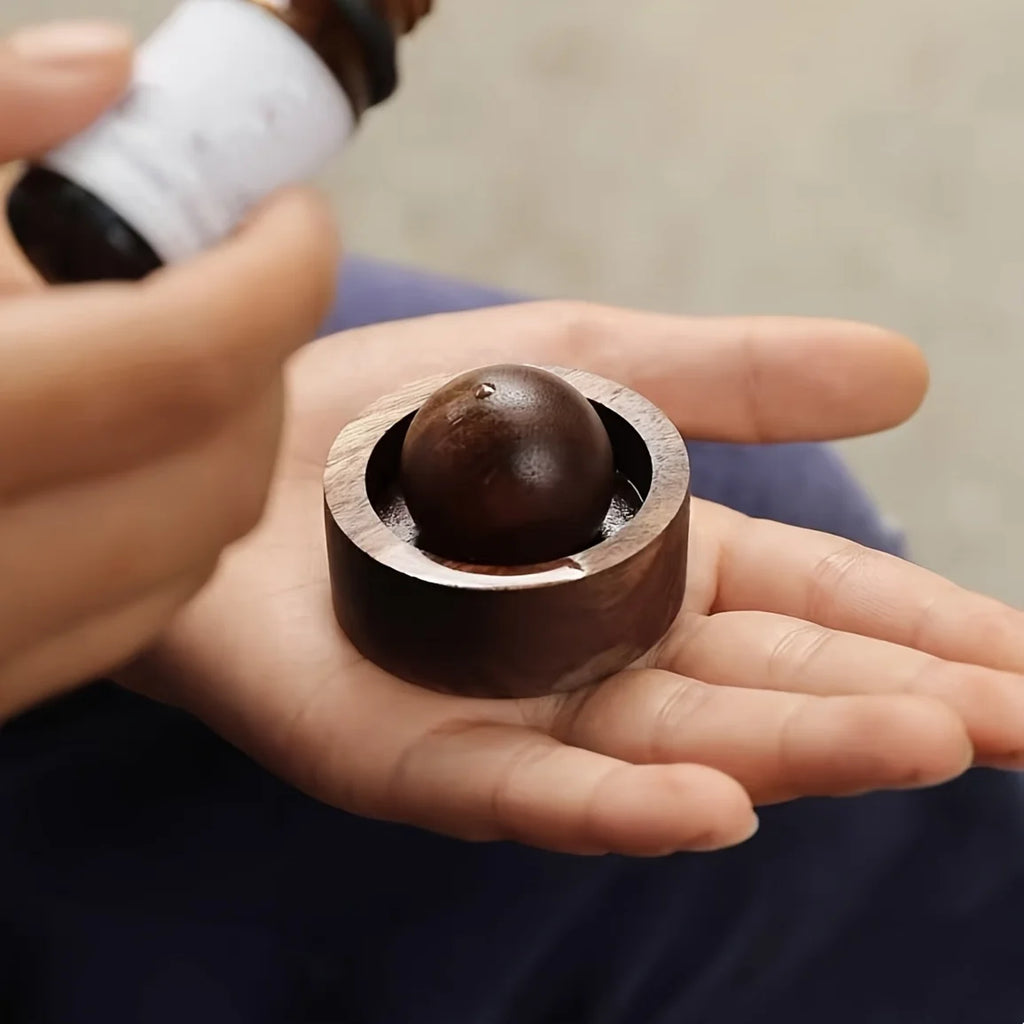 Wooden Essential Oil Diffuser – Spherical Design