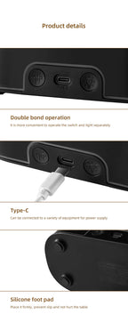 Flame Essential Oil Diffuser | Mini Air Humidifier with LED Night Light