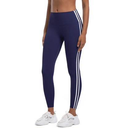 Second Skin Leggings - Athletic Striped