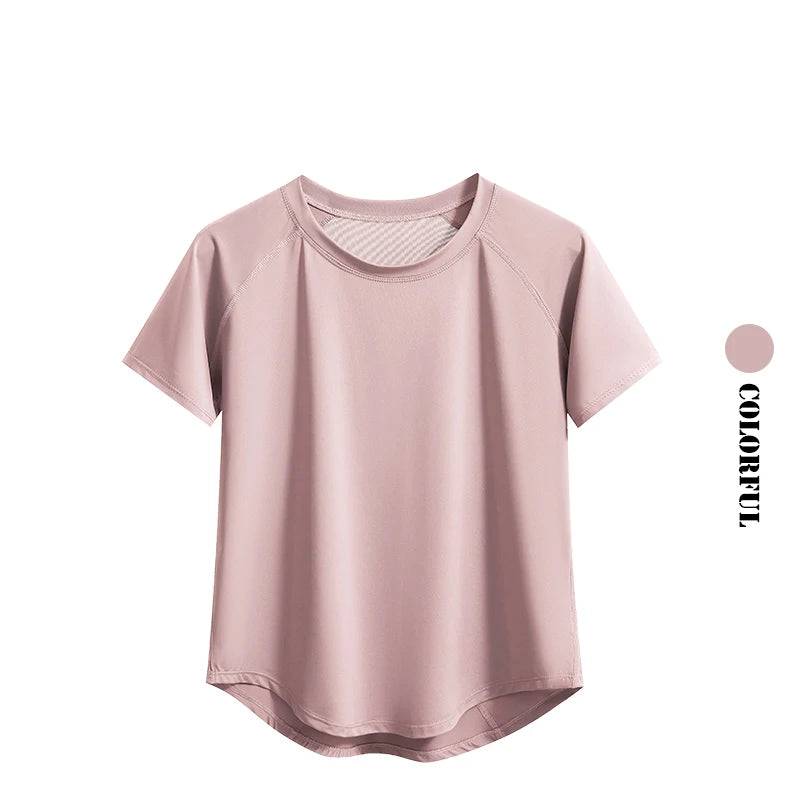 Women’s Yoga Top | Quick Dry Breathable Gym T-Shirt