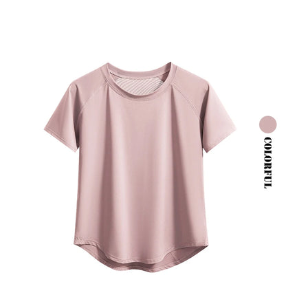 Women’s Yoga Top | Quick Dry Breathable Gym T-Shirt