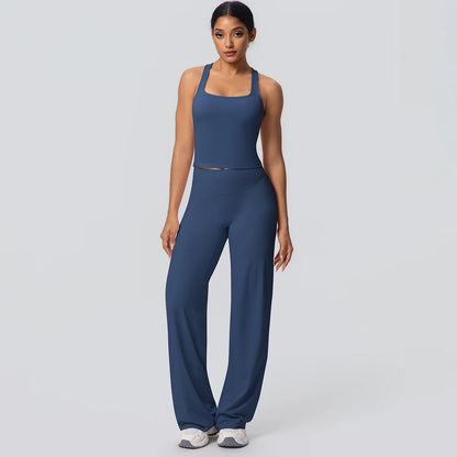Aura Flow Set - Stretch Wide Leg Comfort