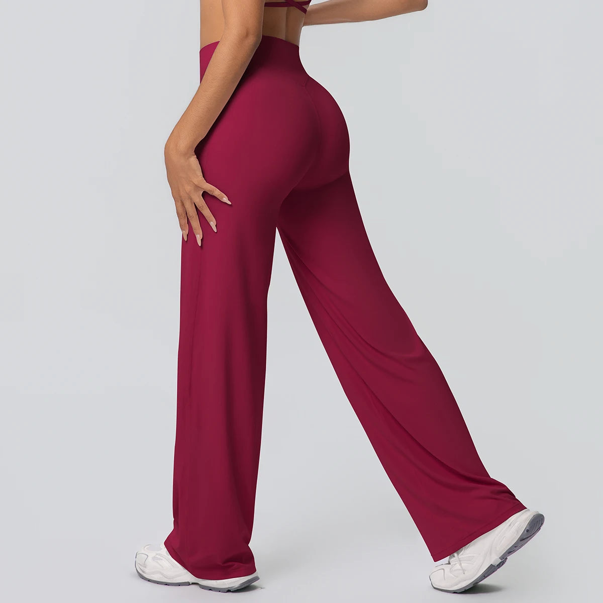 Sculpt & Flow Leggings - Quick Dry Wide Leg