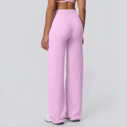 Sculpt & Flow Leggings - Quick Dry Wide Leg