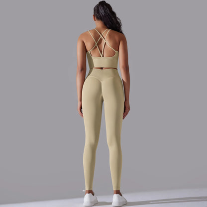 Curve & Flow Set - Brushed Fabric Moisture-Wicking