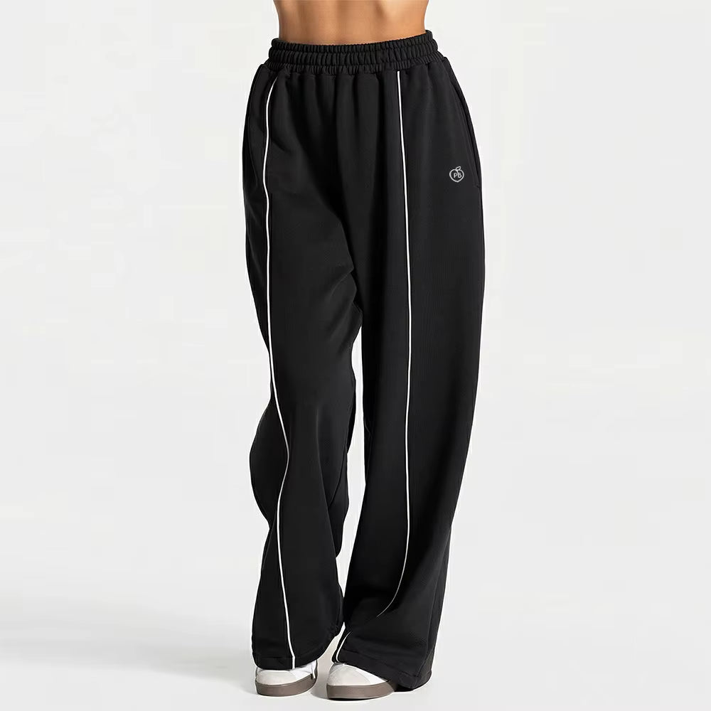 Studio & Street™ Wide-Leg Track Trousers