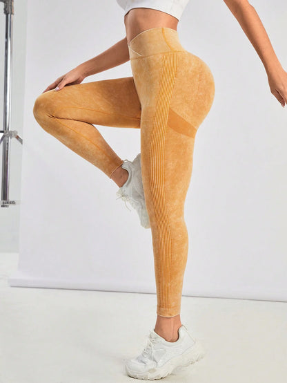 Sculpt & Flow Leggings - Crossover Waist