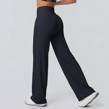 Sculpt & Flow Leggings - Quick Dry Wide Leg