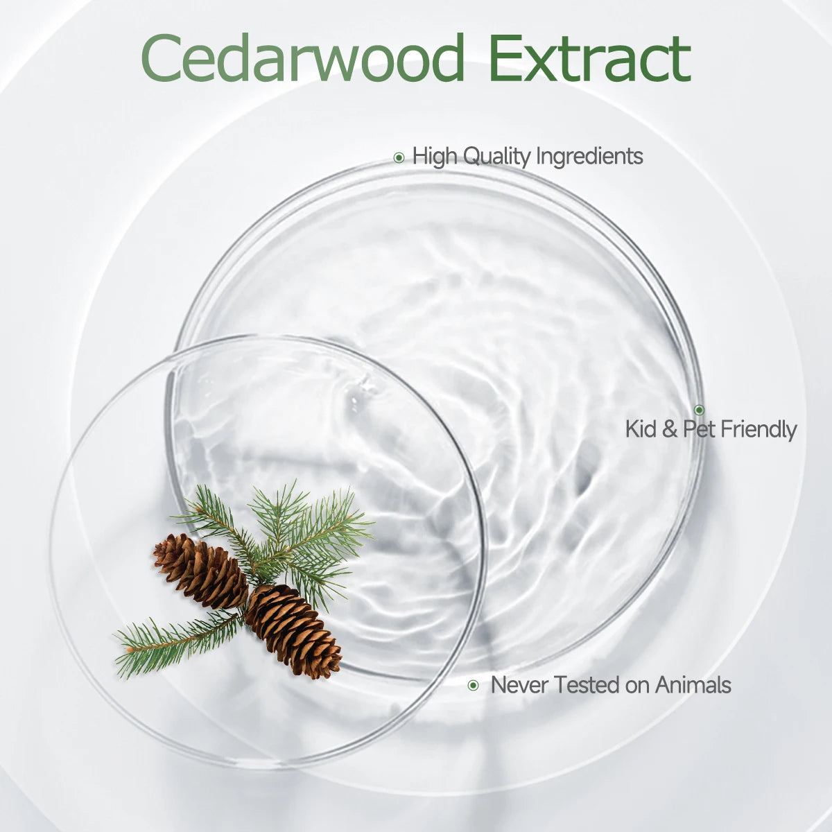 Cedarwood Essential Oil | Pure Plant Aromatherapy Oil for Diffuser, Humidifier & Soap