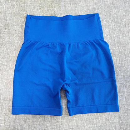 Women’s Seamless Sports Shorts | High Waist Push Up Gym