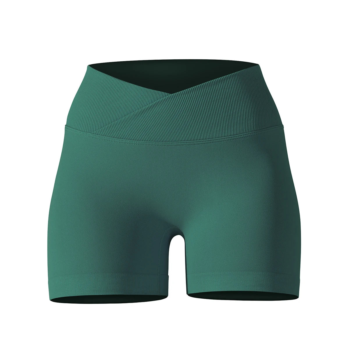 Womens High Waist Gym Running Shorts Seamless Scrunch Butt Fitness Workout