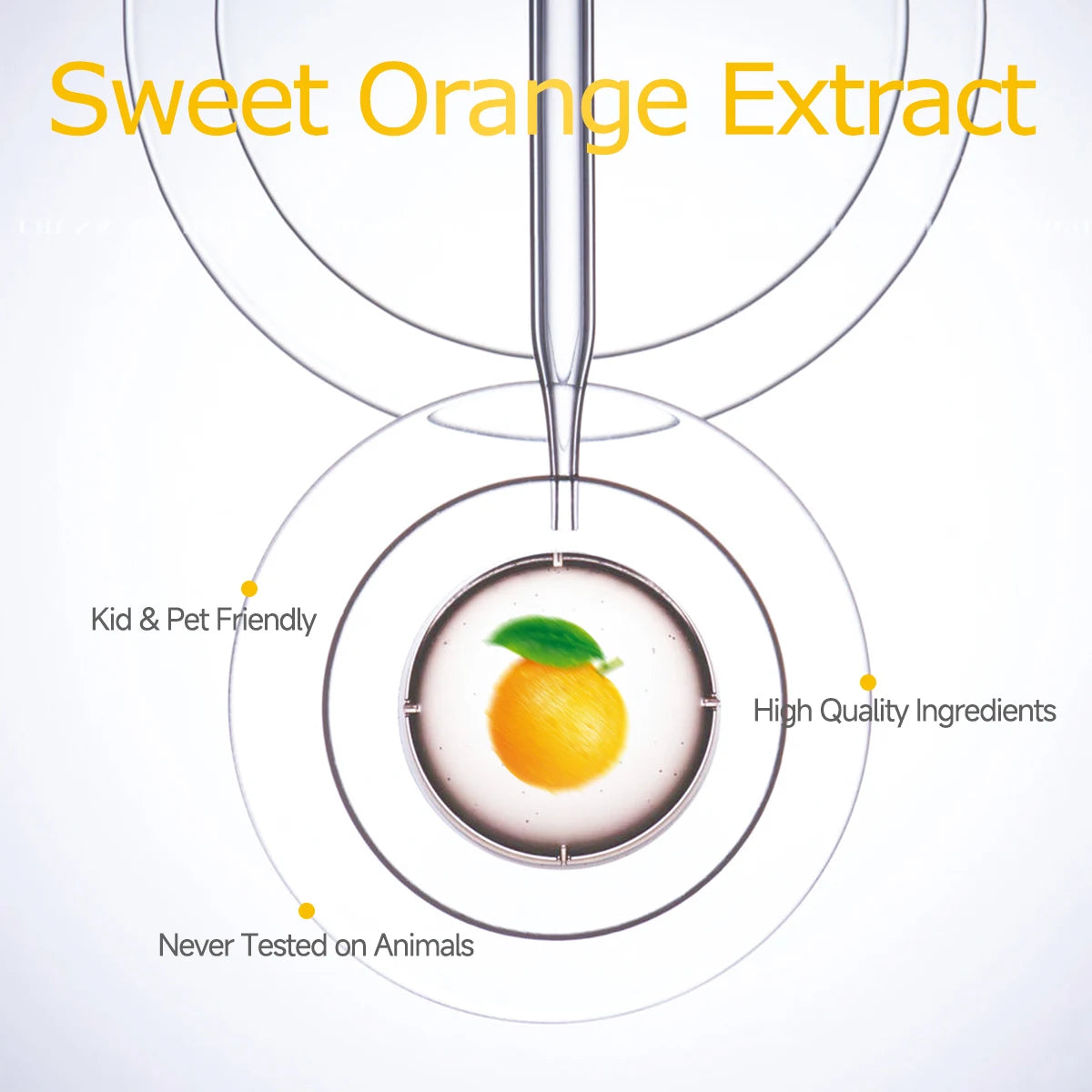 Hllozzi Sweet Orange Essential Oil 30ml–100ml | Face, Hair & Body Care Light Citrus Fragrance