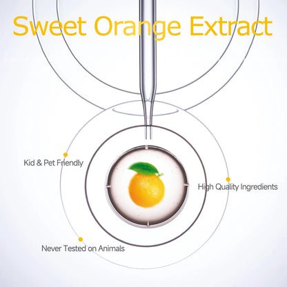 Hllozzi Sweet Orange Essential Oil 30ml–100ml | Face, Hair & Body Care Light Citrus Fragrance