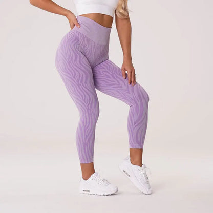 Sculpt & Flow - Performance Zebra Print