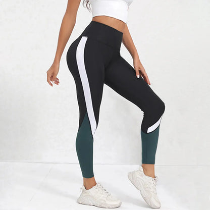 Sculpt & Flow Leggings - Seamless Colorblock