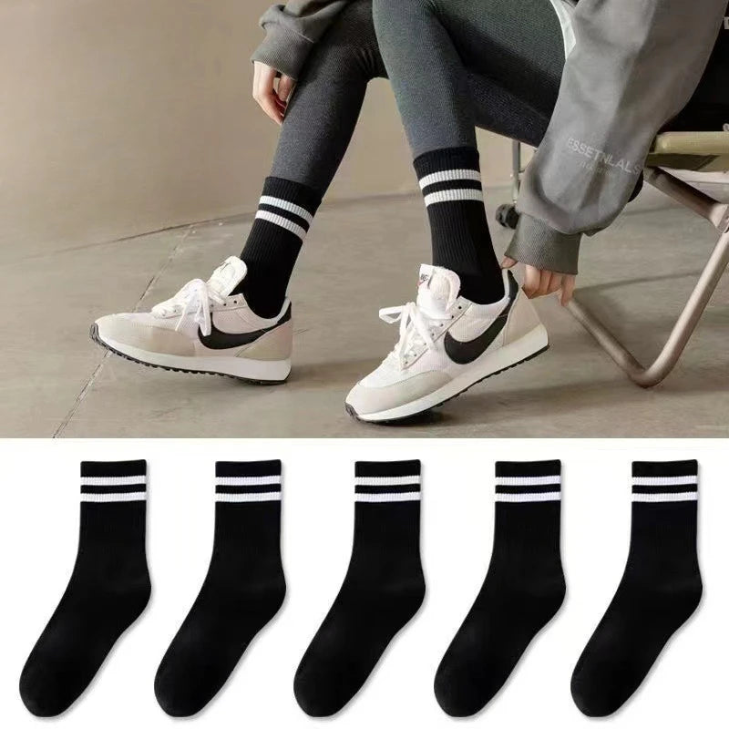 Studio & Street Everyday Crew Socks — 5 Pair Pack