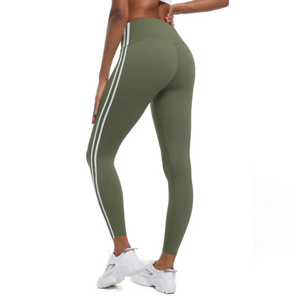 Second Skin Leggings - Athletic Striped