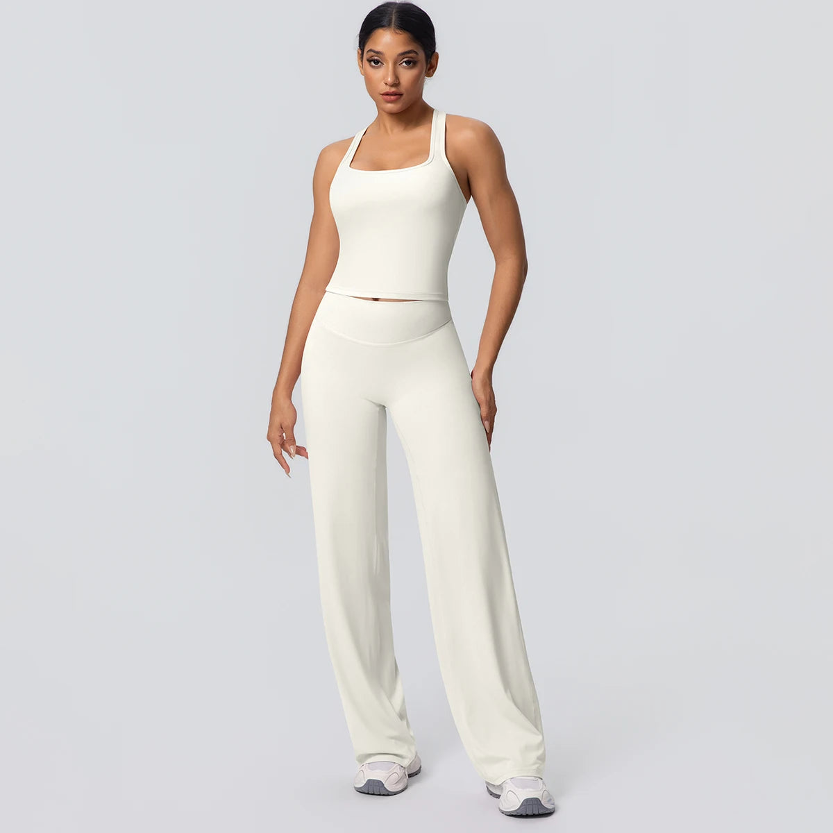 Aura Flow Set - Stretch Wide Leg Comfort