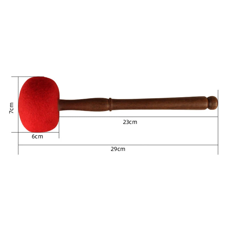 Singing Bowl Mallet | Wooden Wool Felt Stick for Meditation
