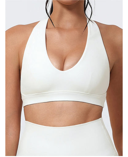 Hearuisavy Yoga Sports Bra | Women’s Breathable Gym Fitness Top