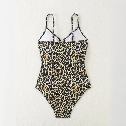 Heatwave Curve - Strappy Backless Leopard